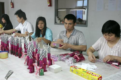Bên trong một nhà xưởng chuyên sản xuất sextoy ở thành phố Thâm Quyến, Trung Quốc.