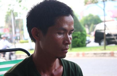 Anh Hồ Kim Hậu - nạn nhân chính của vụ hôi của kinh hoàng ở Biên Hòa. Ảnh: Tri thức.