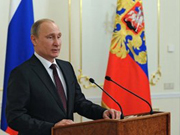 Tổng thống Nga Vladimir Putin đọc thông điệp liên bang (Nguồn: Kremlin)