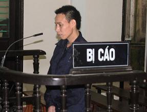 Bị cáo Cao Xuân Quý tại phiên tòa.