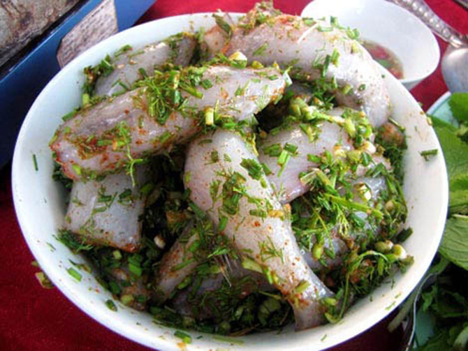 Món canh cá khoai, đặc sản mùa đông của các vùng ven biển Bắc bộ. 