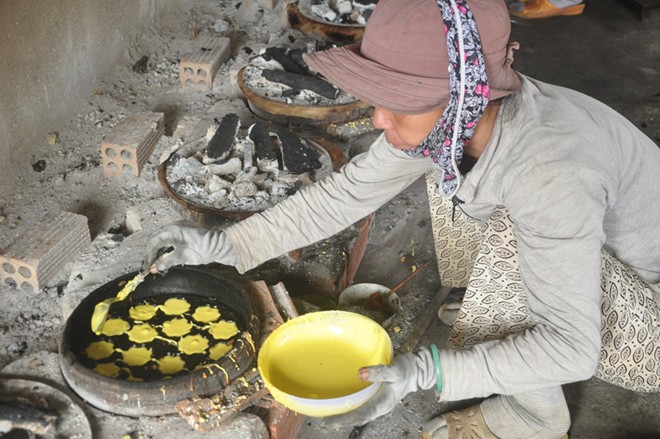 Bánh thuẫn là món bánh quen thuộc trong ngày Tết của người miền Trung. (Ảnh minh họa - nguồn: Zing)