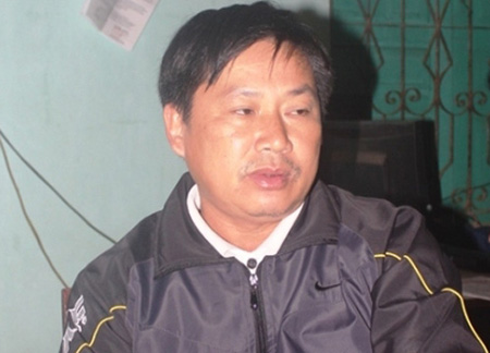 Ông Bàn Xuân Lâm- Chủ tịch UBND xã Xuân Sơn- Tân Sơn.