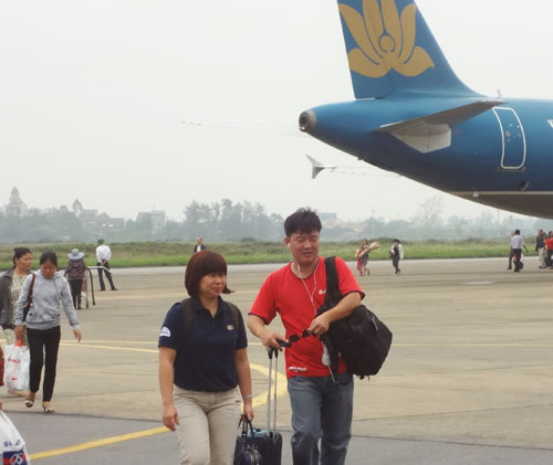 Từ sân bay Vinh, VNA sẽ có đường bay đến thủ đô Viêng Chăn, Lào (Nguồn ảnh: TNO)
