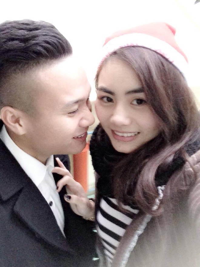 Trần Phi Sơn khoe ảnh bạn gái trước thềm Giáng sinh. Ảnh Facebook nhân vật.