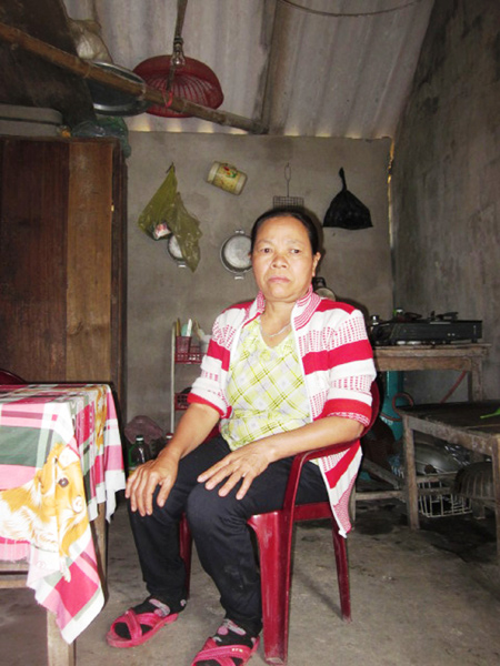 Cô Nguyễn Thị Từ đầy trầm tư khi kể về cuộc đời của mình