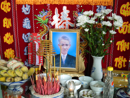 Di ảnh nạn nhân