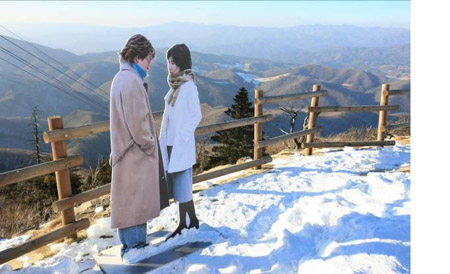  Hầu hết các cảnh quay trong phim ‘Bản tình ca mùa đông’ đều thực hiện tại tỉnh Gangwon