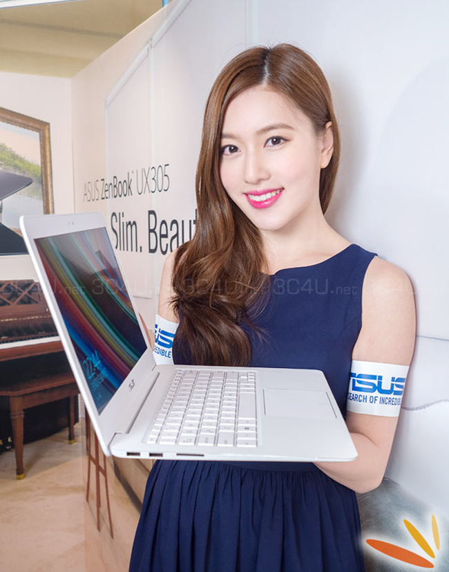 nhung my nu rang ngoi ben laptop hinh anh 6