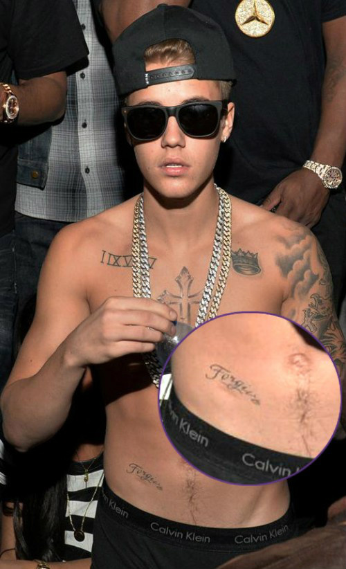 Justin Bieber's Tattoos and Meanings | POPSUGAR Beauty