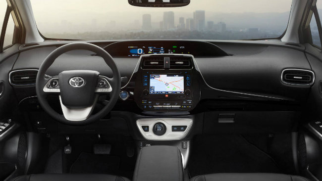 lo chi tiet mau xe cong nghe cao toyota prius 2016 hinh anh 4
