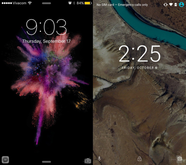 so sanh giao dien ios 9 va android 6.0 marshmallow hinh anh 1
