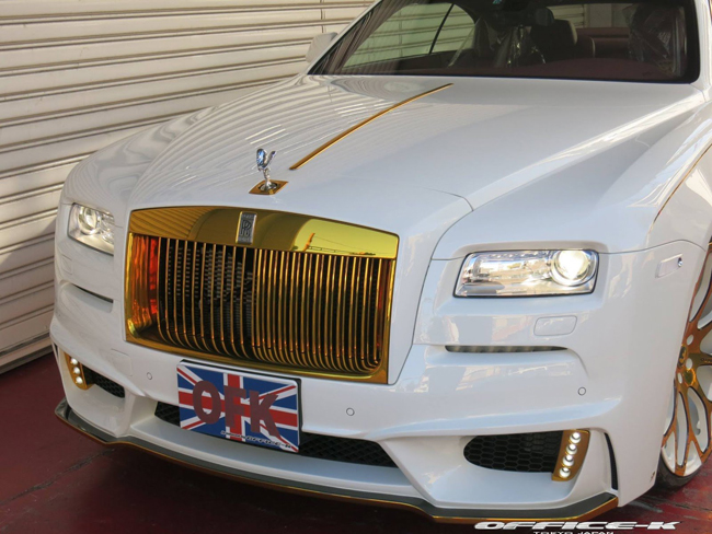 loa mat truoc rolls-royce wraith ma vang tinh te hinh anh 9