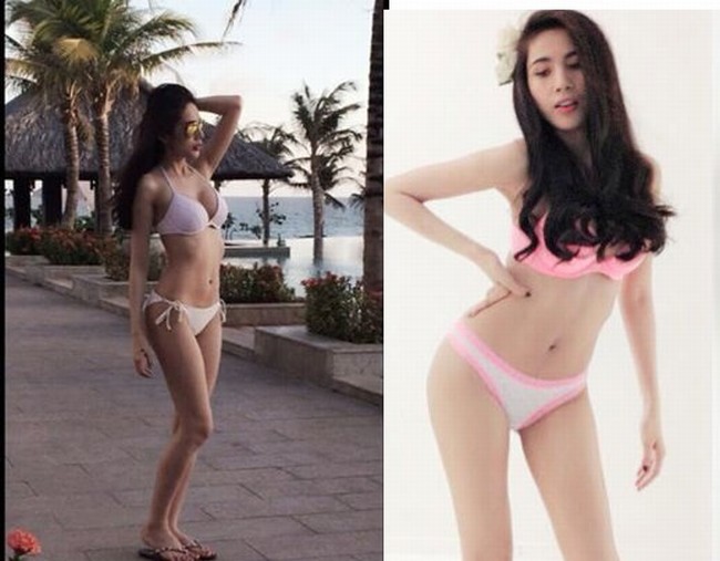 'gai mot con' vbiz do nong bong voi bikini hinh anh 6