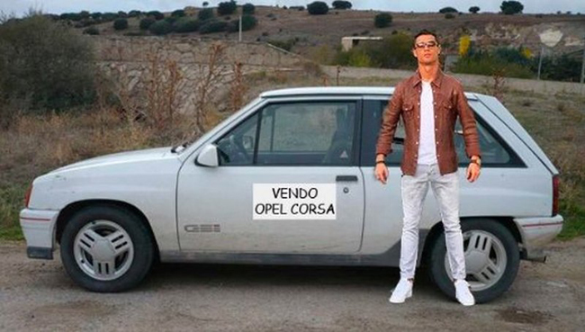 anh che cuc hai cristiano ronaldo ben lamborghini hinh anh 3