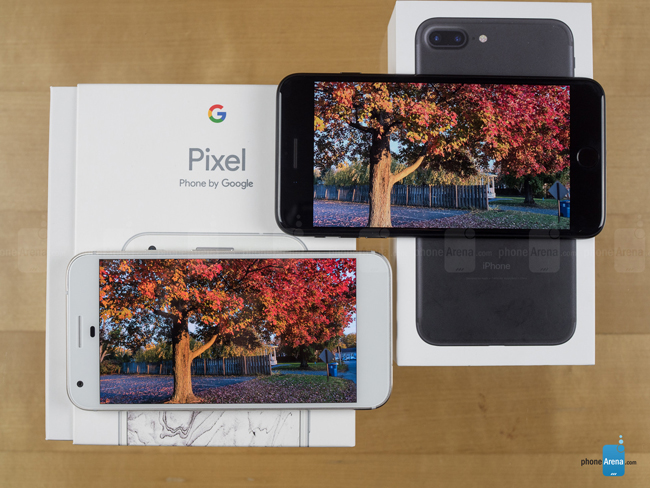 google pixel xl lieu co xung voi iphone 7 plus hinh anh 13