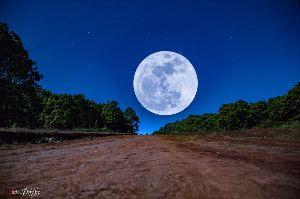 Ngày 311 siêu trăng trăng máu và trăng xanh cùng xuất hiện  Đài Phát  thanh  Truyền hình Lào Cai
