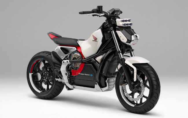 chi tiet moto dien tu can bang honda riding assist-e hinh anh 1