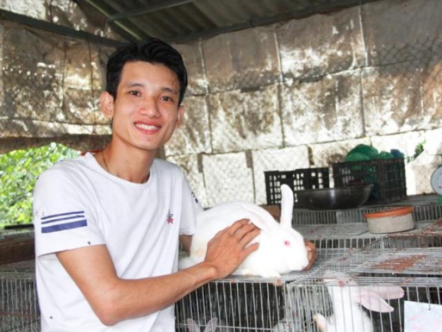 Làm giàu ở nông thôn: Dùng 3 triệu nuôi thỏ, bỏ túi 200 triệu/năm
