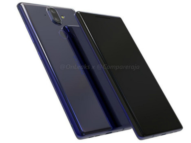 Nokia 9 lộ ảnh với viền benzen siêu mỏng, bỏ giắc cắm tai nghe