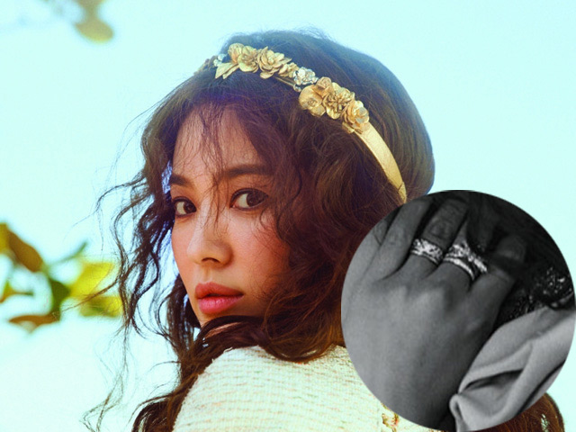 Song Hye Kyo đeo nhẫn kim cương làm cô dâu xinh đẹp