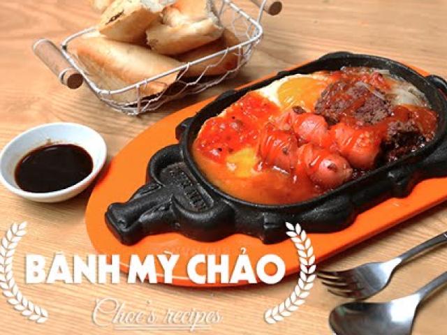 Tự làm bánh mì chảo ngon ”chao đảo” đãi cả nhà