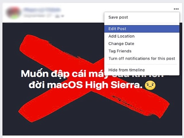 NÓNG: Hàng loạt tài khoản Facebook không thể xóa status cũ