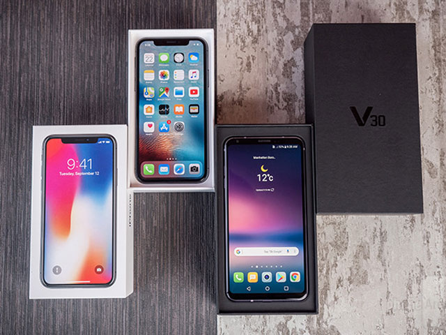 So sánh iPhone X và LG V30: So đôi đũa lệch