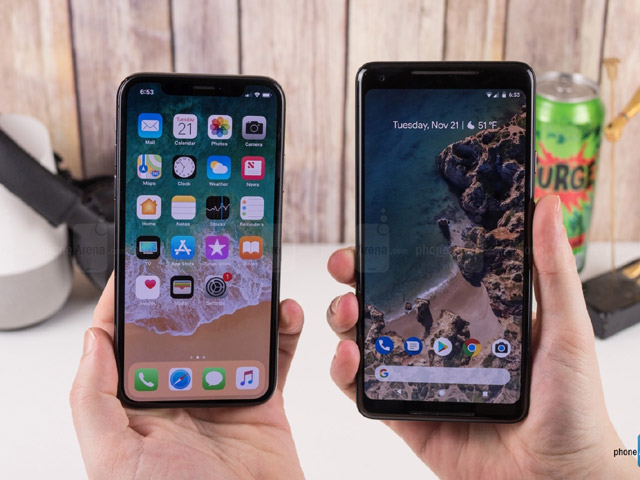 So sánh iPhone X và Pixel 2 XL: ”Cửa nào cho Google”