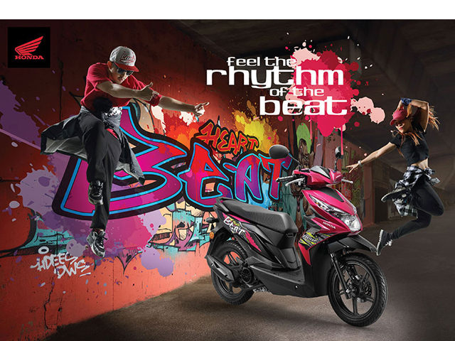 Xe tay ga Honda Beat 2017, màu sắc trẻ trung, giá ”mềm”