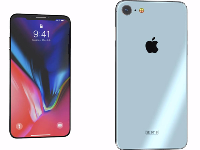 Lộ iPhone SE 2018 cực đẹp: Lai giữa iPhone X và iPhone 5s