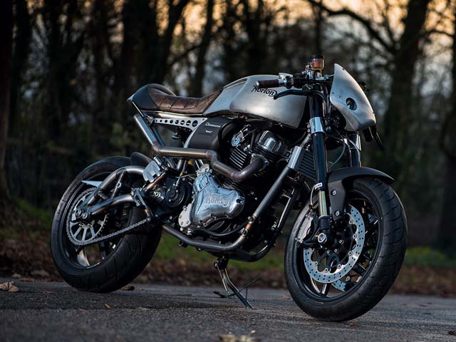 Norton Dominator Naked độ cafe racer, phong cách mạnh mẽ