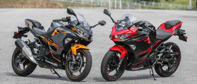 Kawasaki Ninja 250R ba màu hầm hố