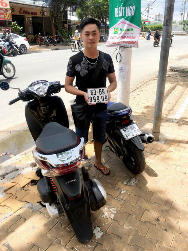 can canh honda sh mode bien ngu quy 9, gia nua ty dong tai tien giang hinh anh 9