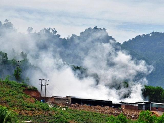 Quảng Nam: Xử phạt nhà máy sấy cau thải khói mù mịt hành dân