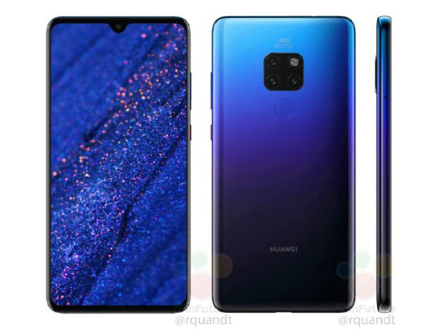 Huawei Mate 20 khoác màu gradient Twilight đẹp xuất sắc