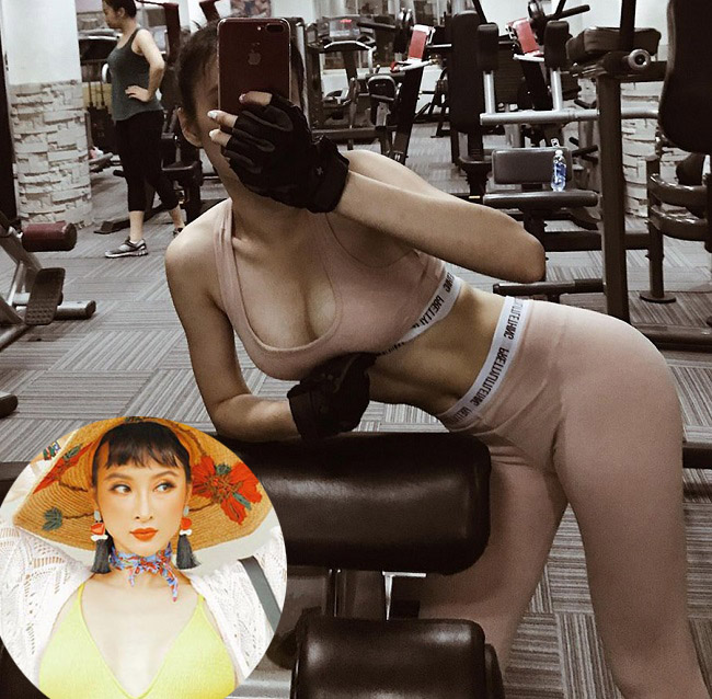 quan tap noi bat cua sao viet va hot gymer hinh anh 1