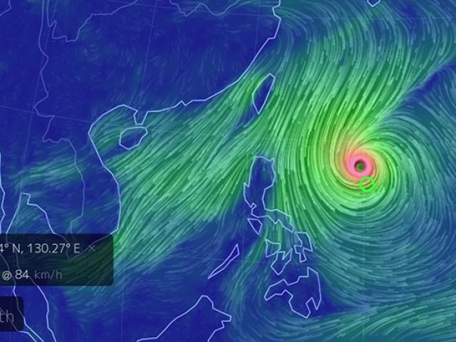 Siêu bão Yutu với sức gió tới 200km/h, giật cấp 17 gần Biển Đông