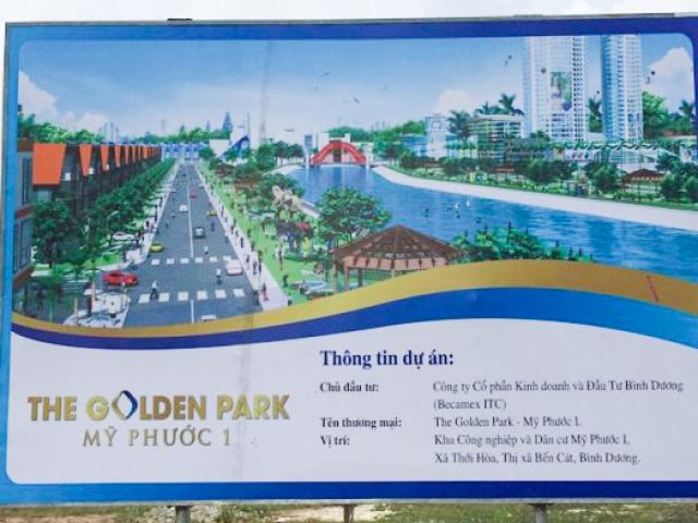 Thực hư về dự án The Golden Park Mỹ Phước 1 của Becamex ITC?