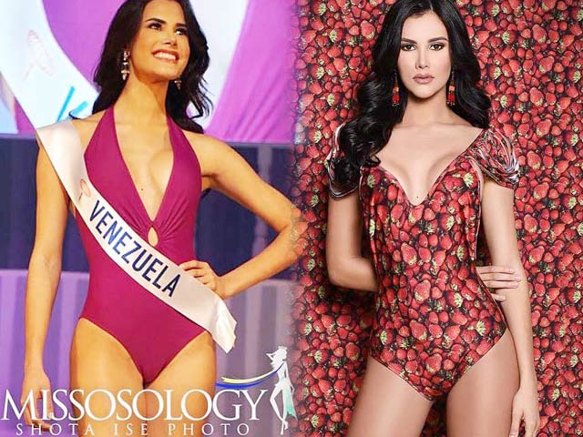Sắc vóc nóng bỏng của tân Hoa hậu Quốc tế người Venezuela