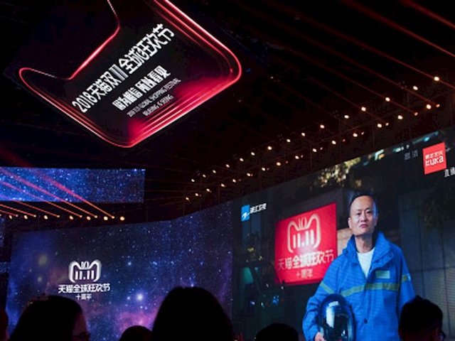 Alibaba thiết lập kỷ lục mới trong ngày mua sắm Độc thân 11/11