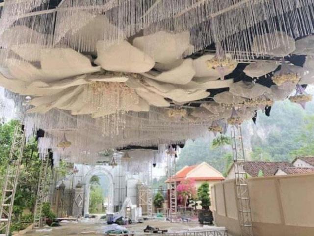 Đám cưới “siêu khủng” tại Cao Bằng, tiền rạp đã ngốn 2,5 tỷ đồng