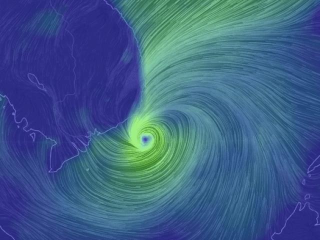 Bão số 9 hướng về phía Nam, dự báo đổ bộ Ninh Thuận đến Bến Tre