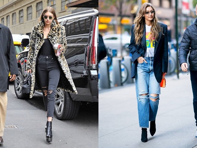 Bộ sưu tập áo khoác đáng mơ ước của Gigi Hadid