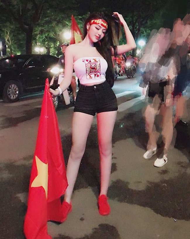 nhung nu co dong vien tuyen bong da viet nam gay chu y vi mac qua boc lua hinh anh 7