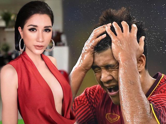 Trang Trần nổi đoá chỉ trích fan cuồng ”ném đá” Đức Chinh sau trận hoà Malaysia