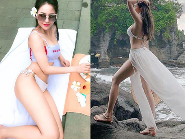 Chiếc váy ”gió thổi là hớ hênh” của hot girl Trâm Anh khiến mày râu thót tim