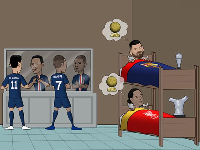 Messi và Van Dijk mơ về ”quả bóng vàng” trước vòng 2 cúp C1