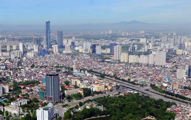 hinh anh ha noi hien dai voi cac toa nha cao tang moc len san sat hinh anh 7