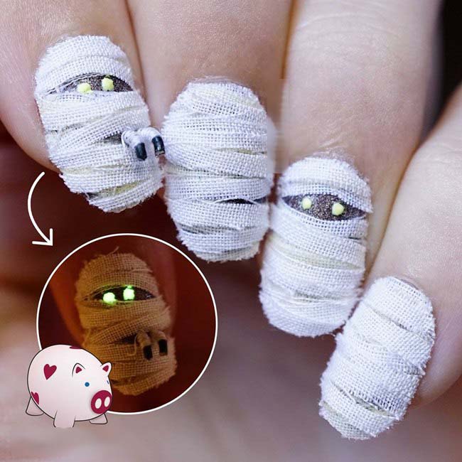 Gợi ý 10 mẫu nail đẹp - độc - lạ cho Halloween nàng sẽ thích mê